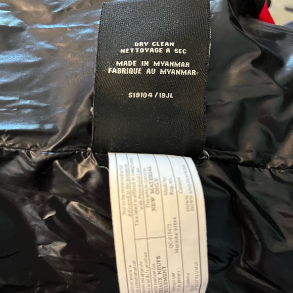 S13 womens red jacket. Premium down and feather fill. - Picture 8 of 8